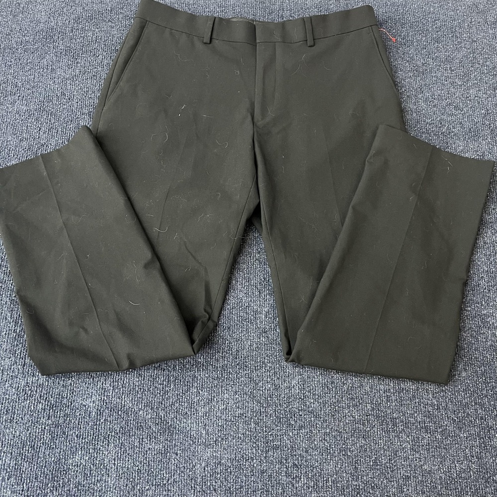 Lauren Ralph Lauren Pants Mens 33x30 Dark Green Slim Fit Dress Slacks Stretch